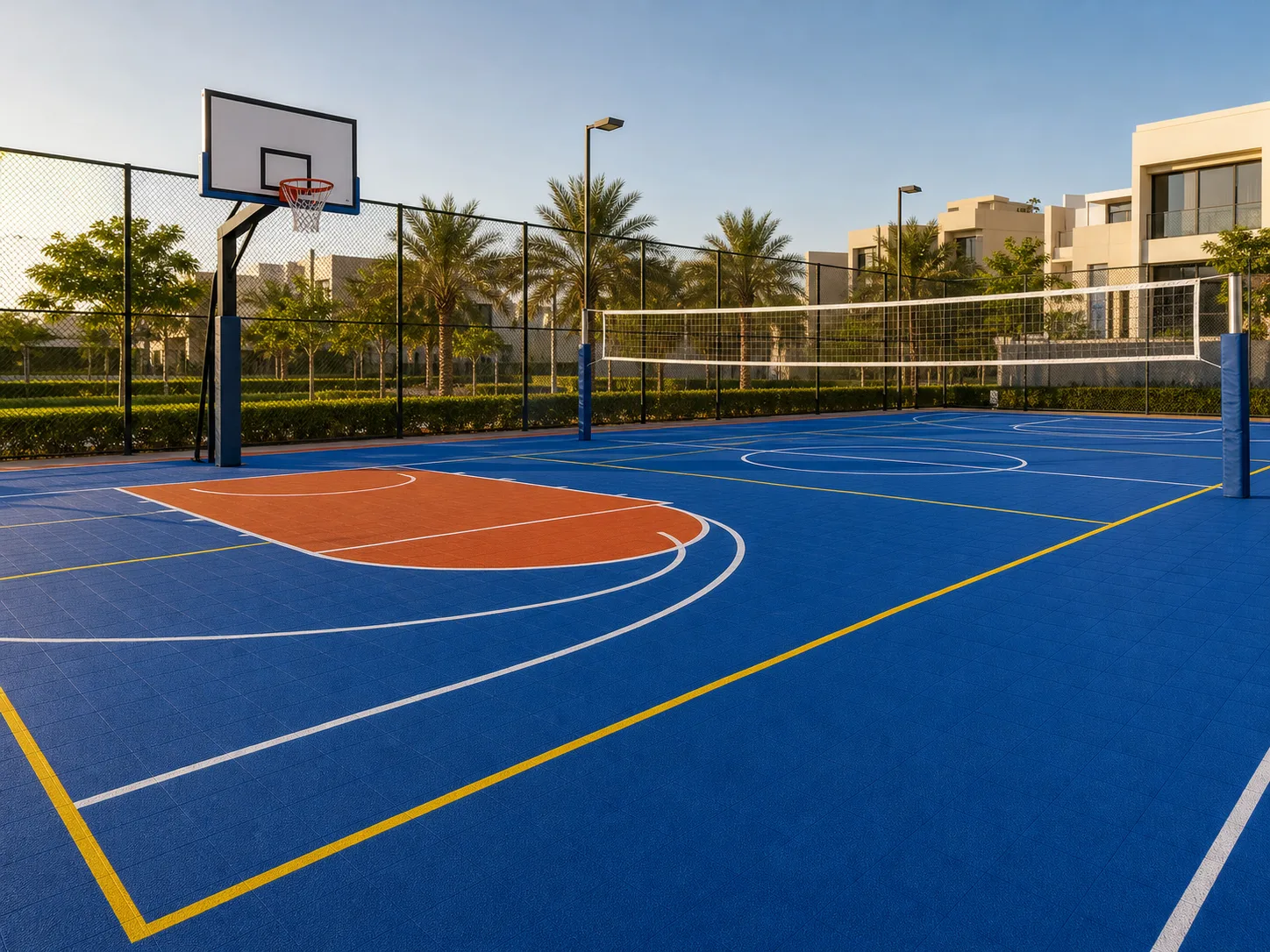 Basketball / Volleyball Court
