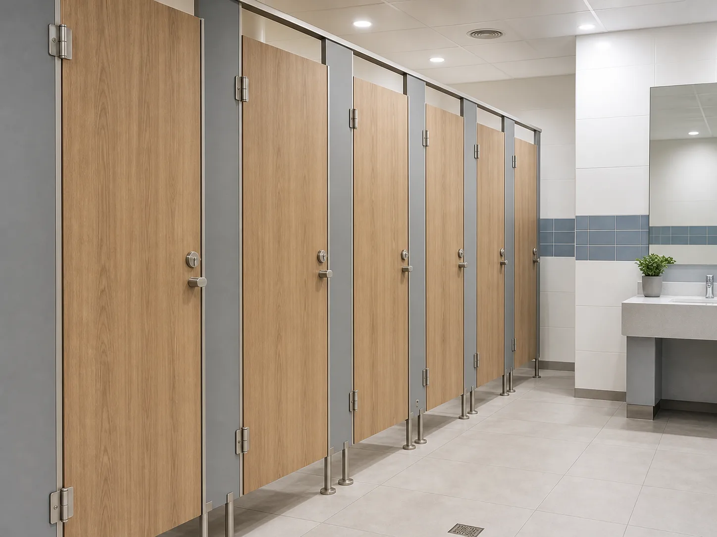 HPL Toilet Cubicles