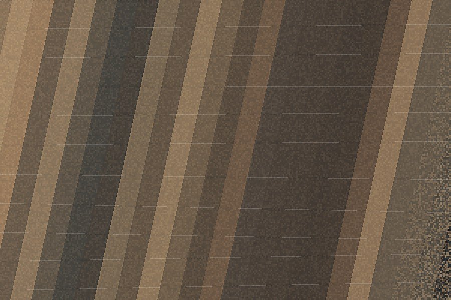 Teak carpet tile pattern