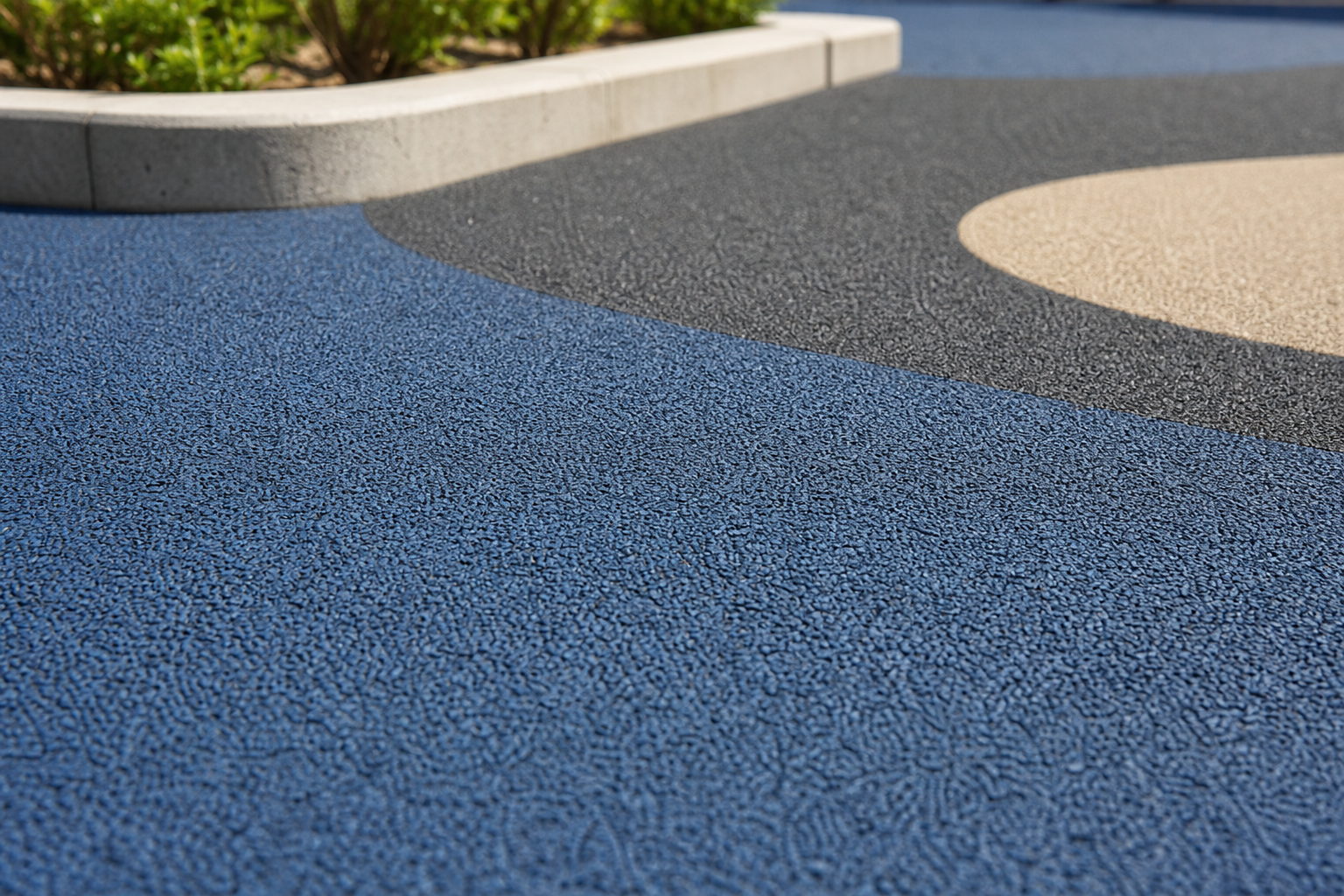 EPDM rubber granule surface detail